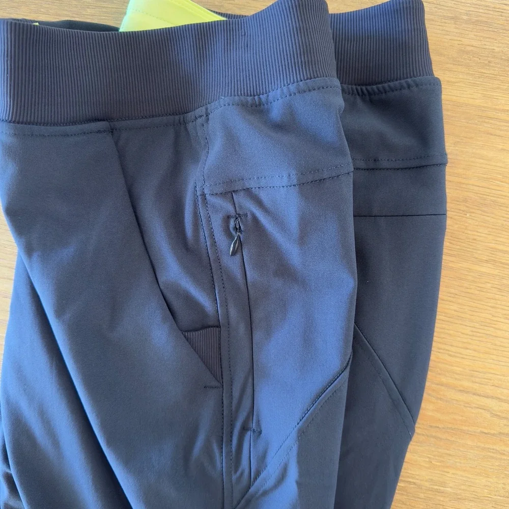 NEW Birddogs Performance Flex Joggers-Built in Shorts‎ Liner-Navy-Size XL Short